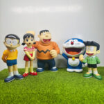 Medicom Toy Doraemon 5pcs Vinyl Figure Set