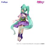 Furyu Hatsune Miku Noodle Stopper Figure Flower Fairy Cosmos Purple ver.
