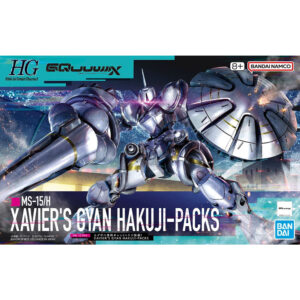 HGGQ 1/144 MS-15/H Xavier's Gyan Hakuji-Packs