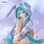 Furyu Hatsune Miku Noodle Stopper Figure Rabit Ear Pajamas Blue Ver.
