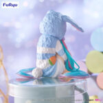 Furyu Hatsune Miku Noodle Stopper Figure Rabit Ear Pajamas Blue Ver.