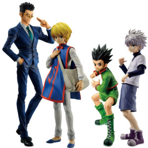 Ichiban Kuji Masterlise Hunter x Hunter Day of Departure Set of 4 (Gon, Killua, Kurapika, Leorio)