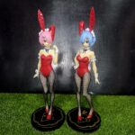 Furyu BiCute Bunnies RE:Zero Rem & Ram Red Color ver. [SET OF 2]