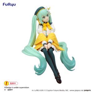 Furyu Noodle Stopper Figure Hatsune Miku Flower Fairy Lily White ver.