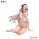 Furyu Noodle Stopper Figure Super Sonico White Bikini ver.