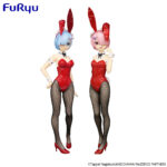 Furyu BiCute Bunnies RE:Zero Rem & Ram Red Color ver. [SET OF 2]
