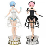 Furyu Exceed Creative RE:Zero Round 1 Limited Rem & Ram Bird Cage Dress [SET OF 2]
